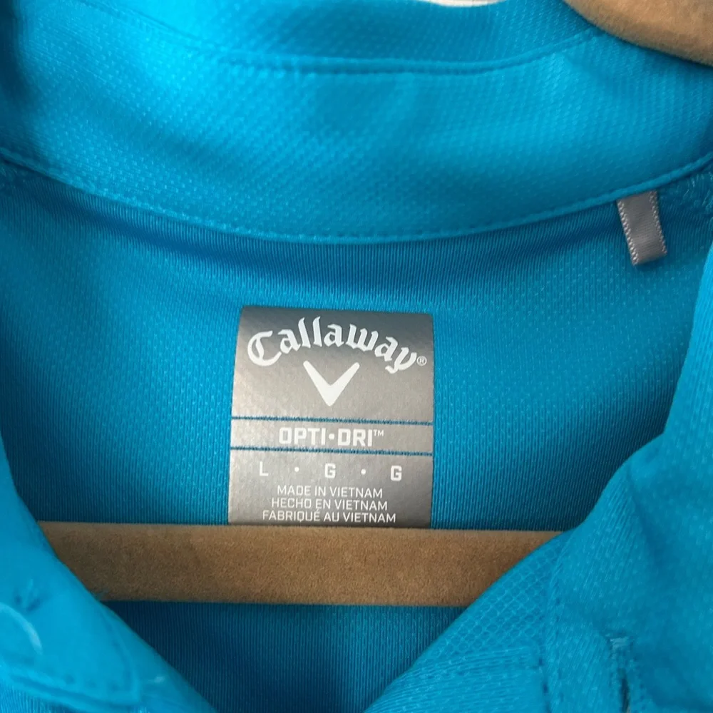 Callaway Blue Golf Polo - Picture 2 of 4